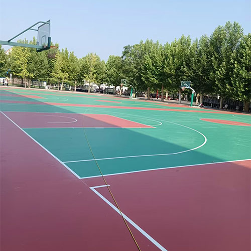 山东曲阜硅PU球场